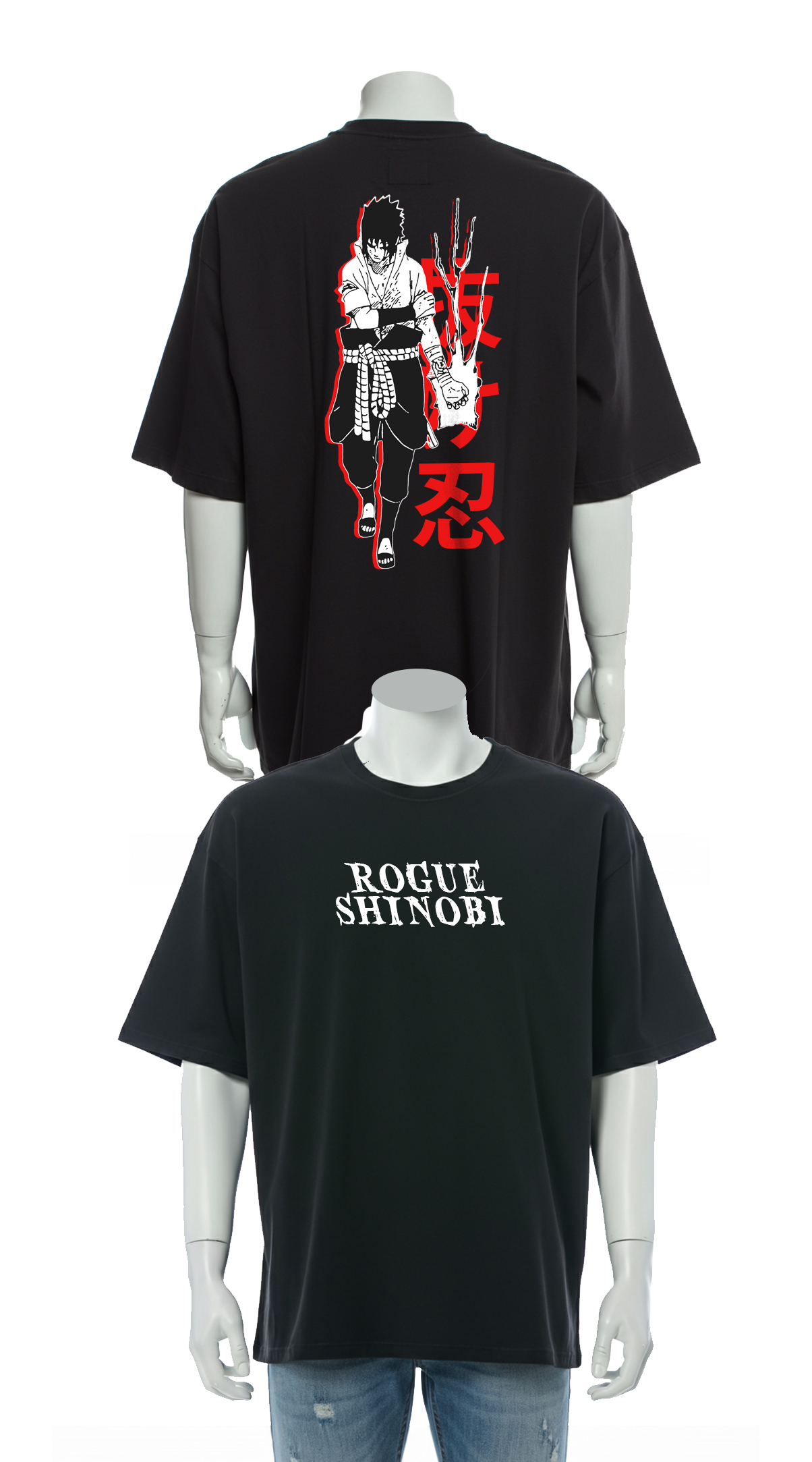 Rogue Shinobi Sasuke Oversized T-Shirt