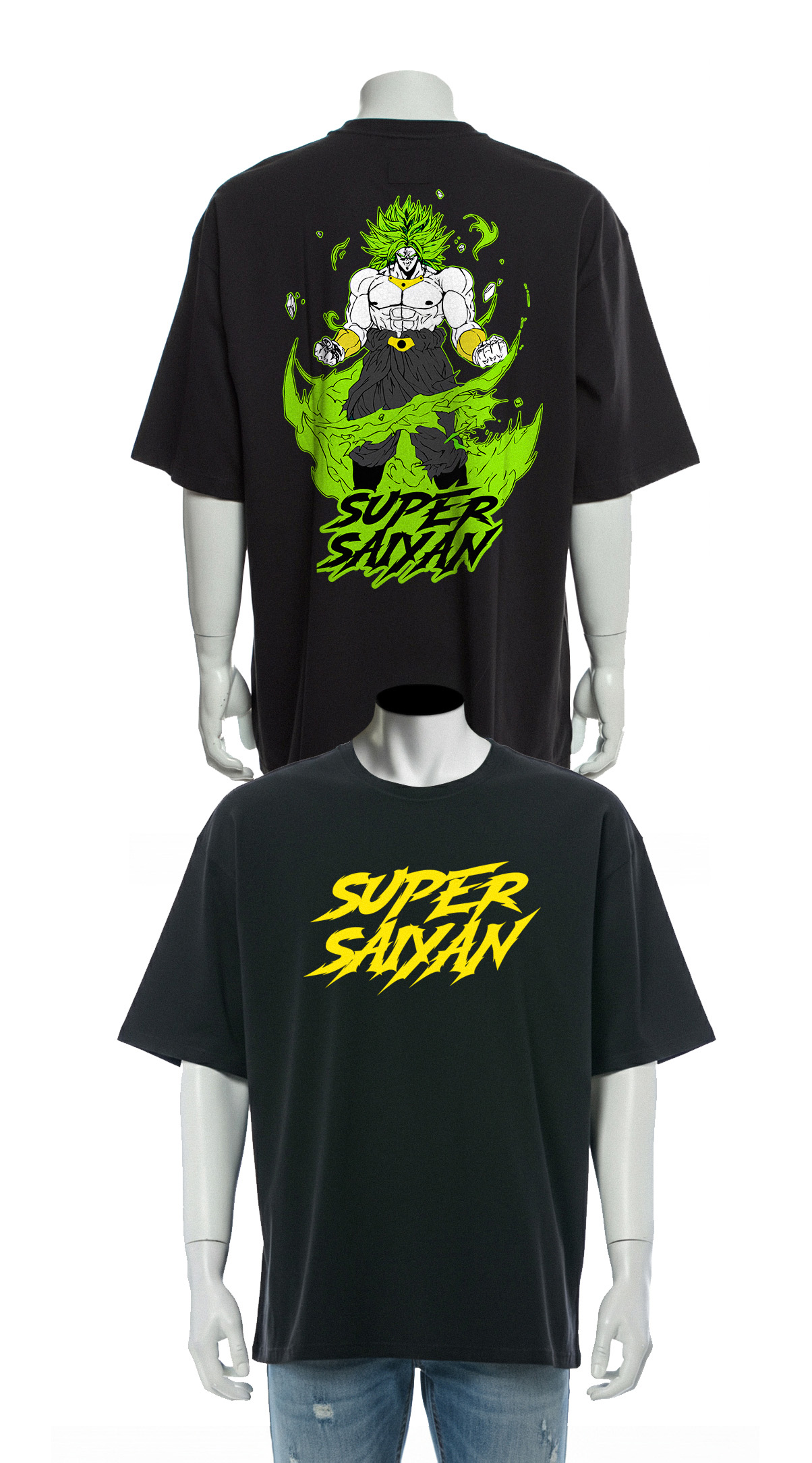 Super Saiyan Broly Oversized T-Shirt